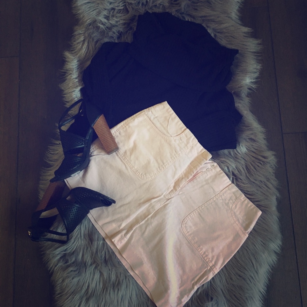 Pink express skirt
